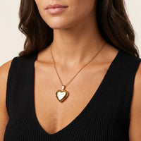 Thumbnail for Collier Médaillon Photo Coeur Love