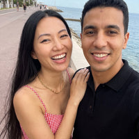 Thumbnail for Collier maille forçat — photo en couple, or | SKU: lachaine