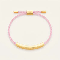 Thumbnail for Bracelet rose — photo produit sur fond blanc, or | SKU: lecorail-g