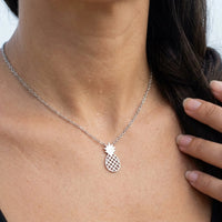 Thumbnail for Bijoux acier inoxydable — gros plan sur les détails, argent | SKU: 8050907-white-gold