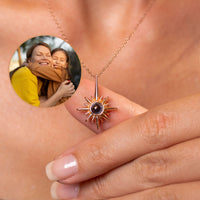 Thumbnail for Protect Photo Personalised Necklace  - Photo Necklace - Photo Projection Necklace Necklace Brother & Sisters