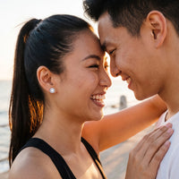 Thumbnail for Puces d'oreilles — photo en couple, argent | SKU: 19991927