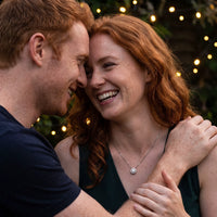 Thumbnail for Pendentif rond — photo en couple, argent | SKU: 33136351