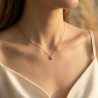 Thumbnail for Collier Pendentif Fleur