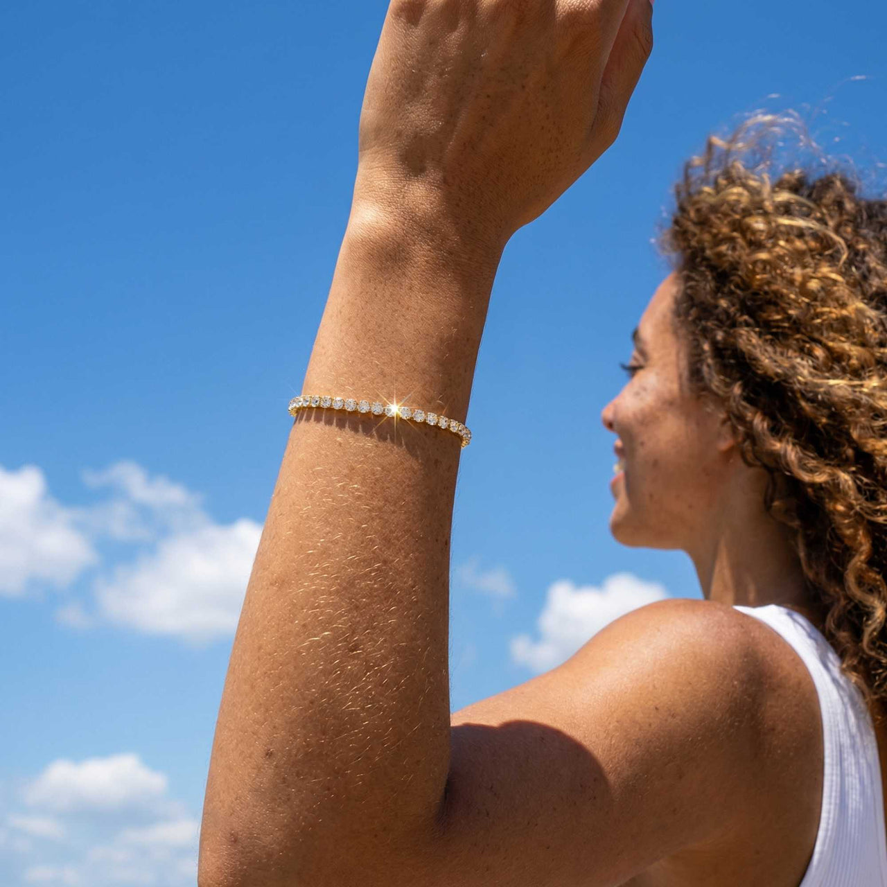 Collier Saona Triple Rangs