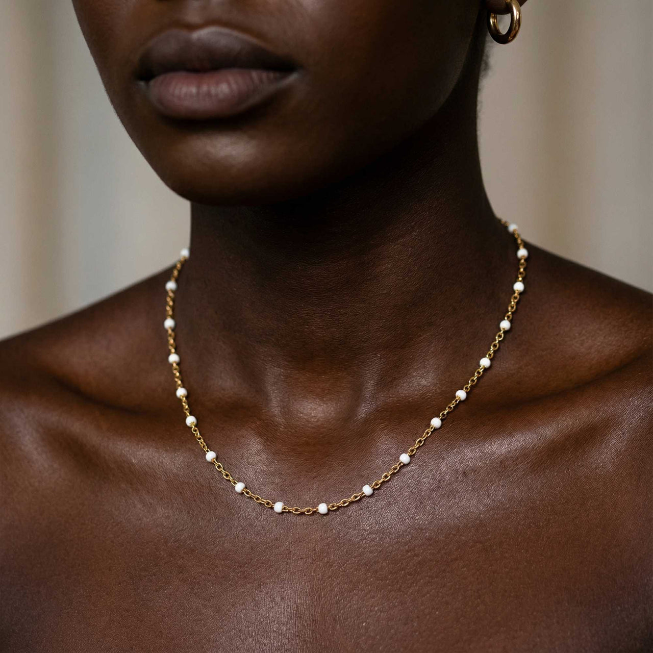 Ras-de-Cou Perles Blanches