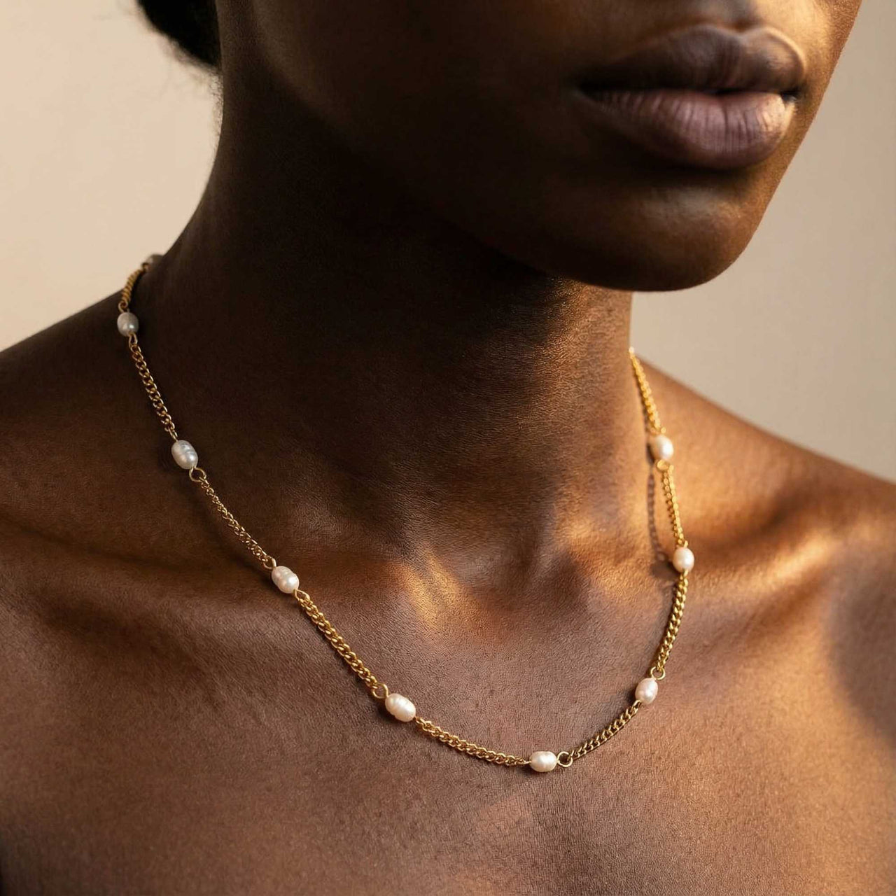 Ras-de-Cou Perles Délicates