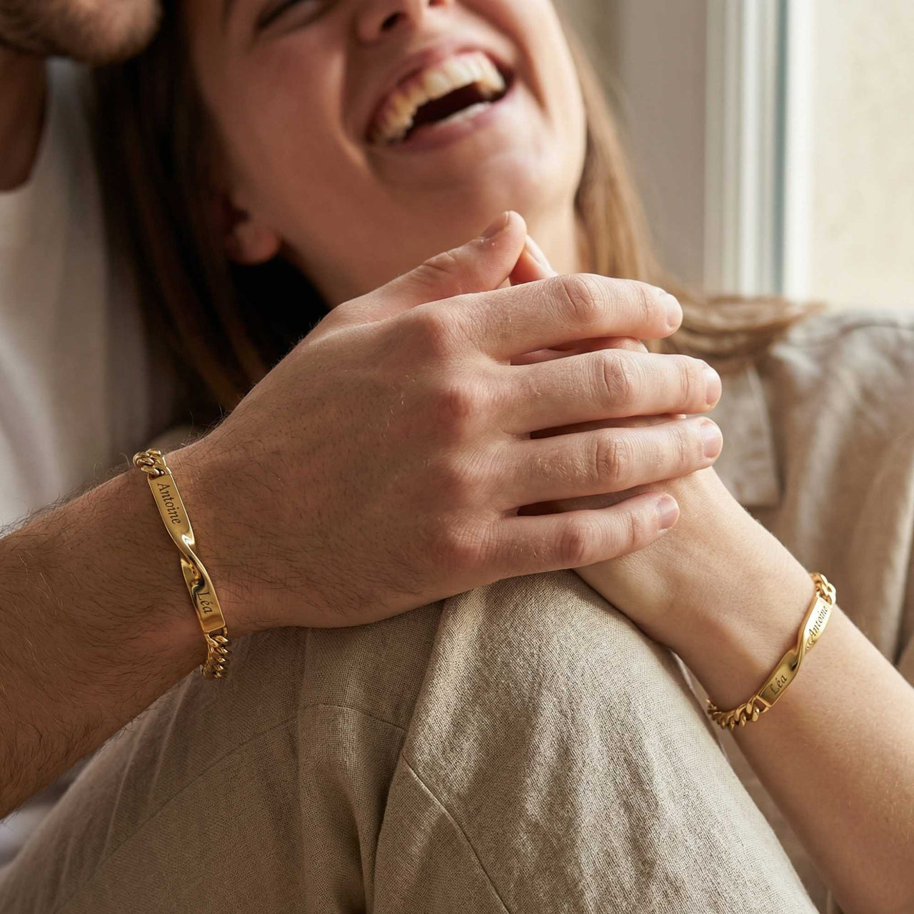 Bracelet Couple Infini