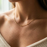 Thumbnail for Collier Chaîne Perlée Julia