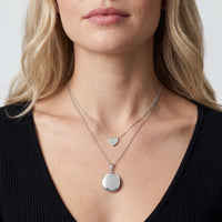 Thumbnail for Collier Médaillon Photo Rond