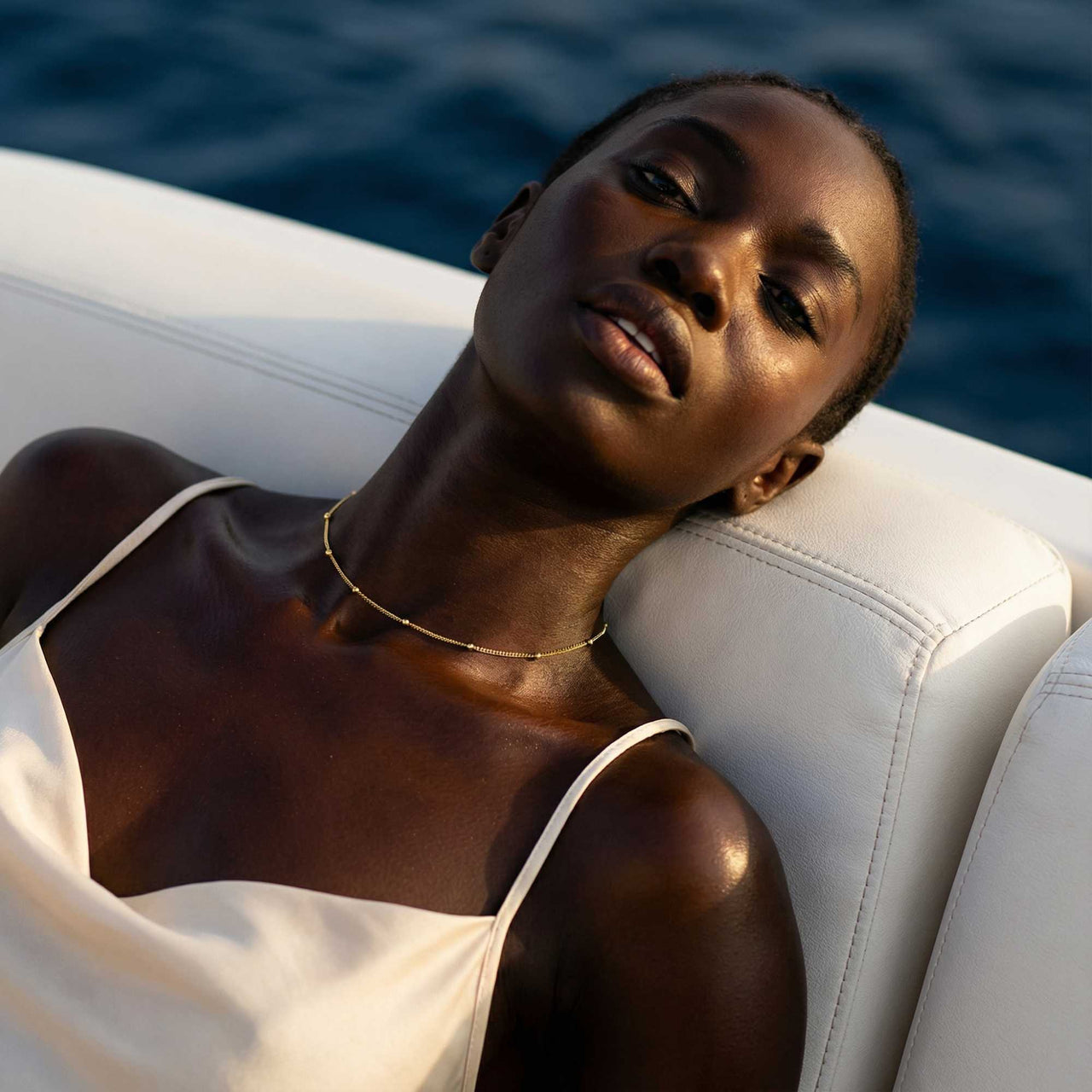 Collier Chaîne Perlée Julia