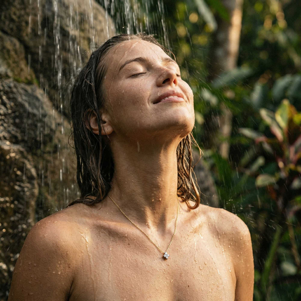 Collier Pendentif Fleur