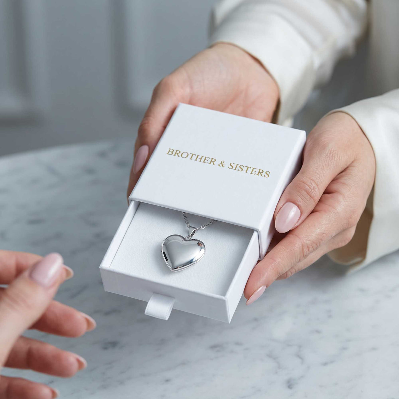 Collier Médaillon Photo Coeur