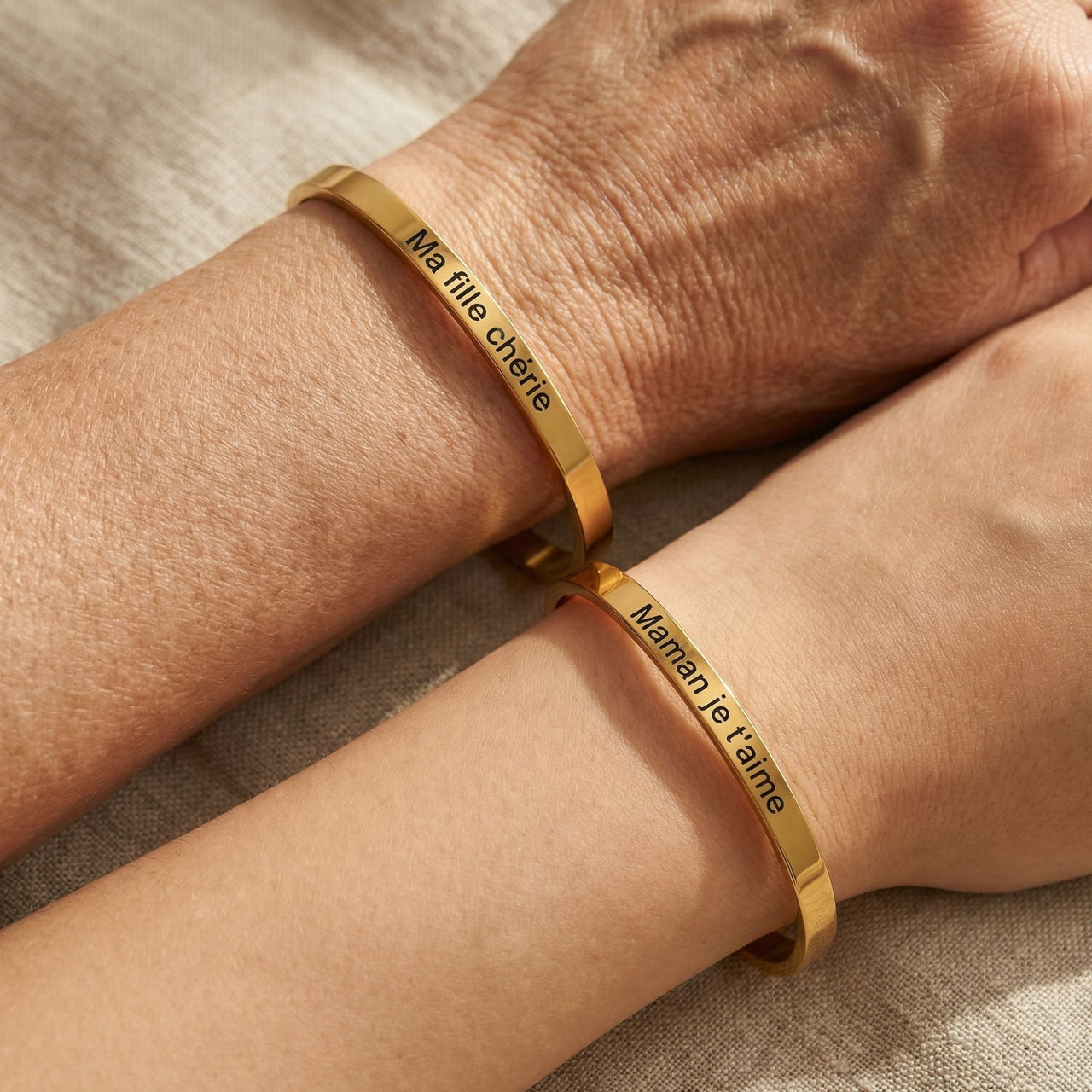 Bracelet Couple Personnalisé