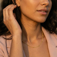 Thumbnail for Collier Chaîne Perlée Julia