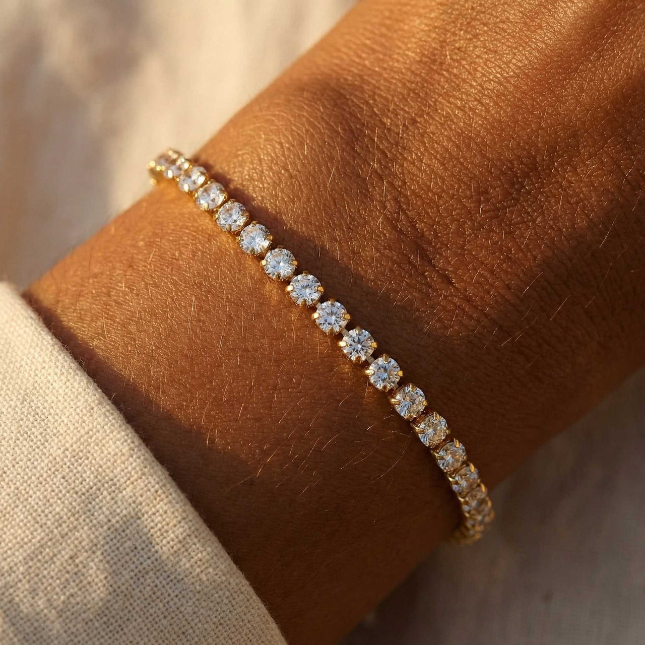 Collier Saona Triple Rangs