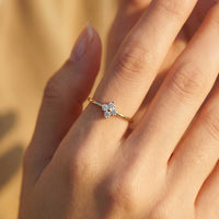 Thumbnail for Bague Fleur Cristal