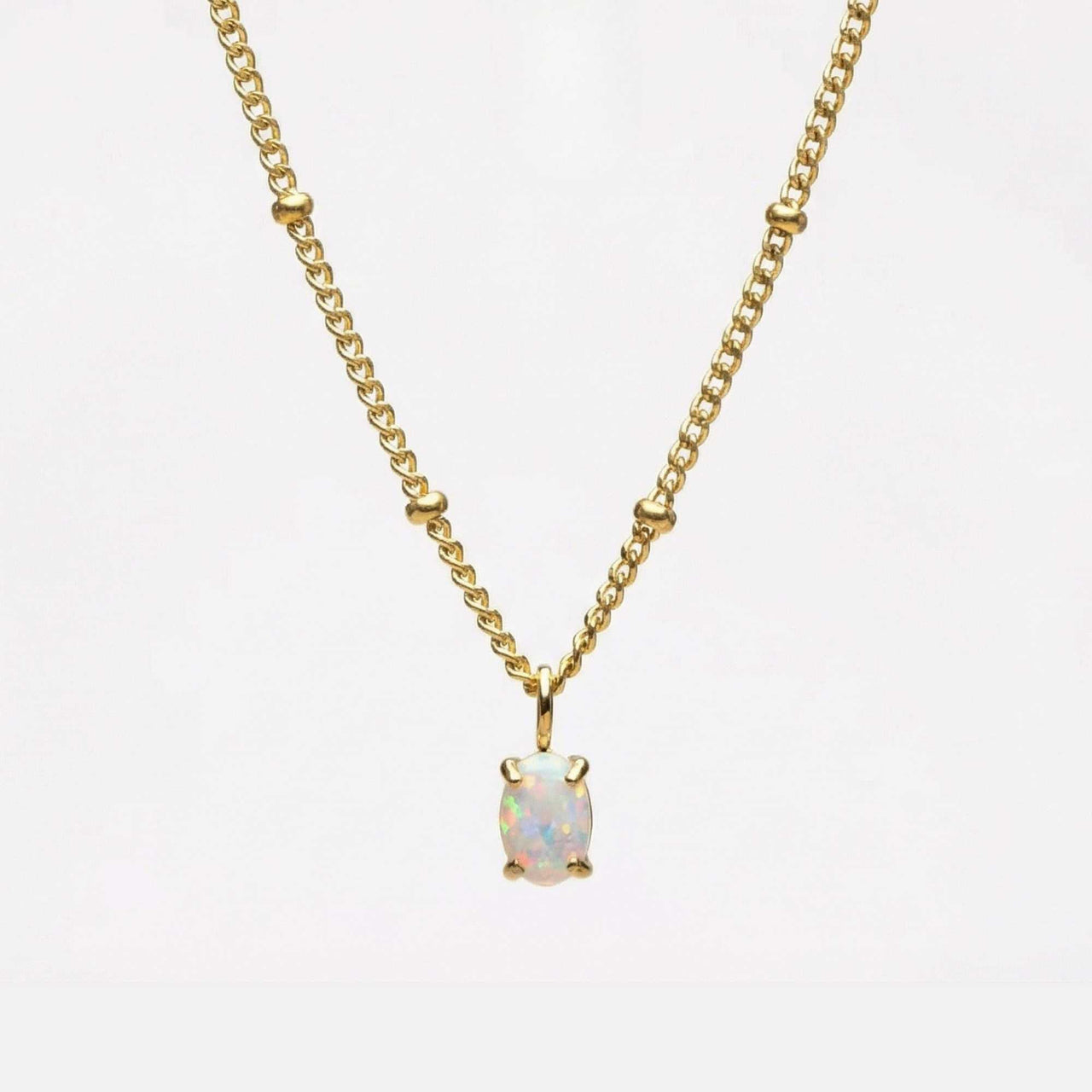 Collier Pendentif Opale