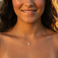 Thumbnail for Collier Pendentif Fleur