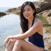 Thumbnail for Jonc femme — photo portée au bord de l'eau, argent | SKU: 2020s-wg