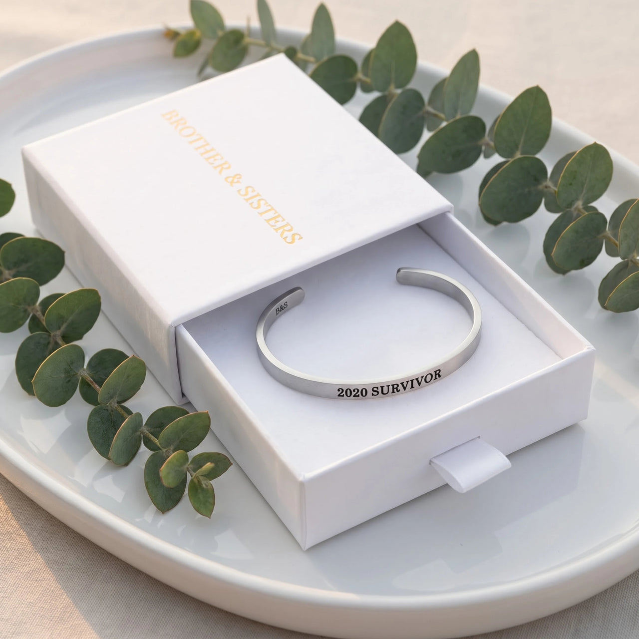 Jonc femme — dans l'écrin cadeau, argent | SKU: 2020s-rg
