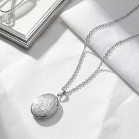 Thumbnail for Collier Médaillon Photo Floral