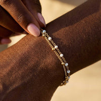 Thumbnail for Bracelet Double White