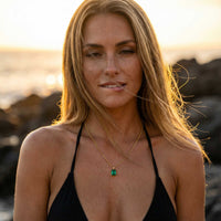 Thumbnail for Collier Pendentif Émeraude