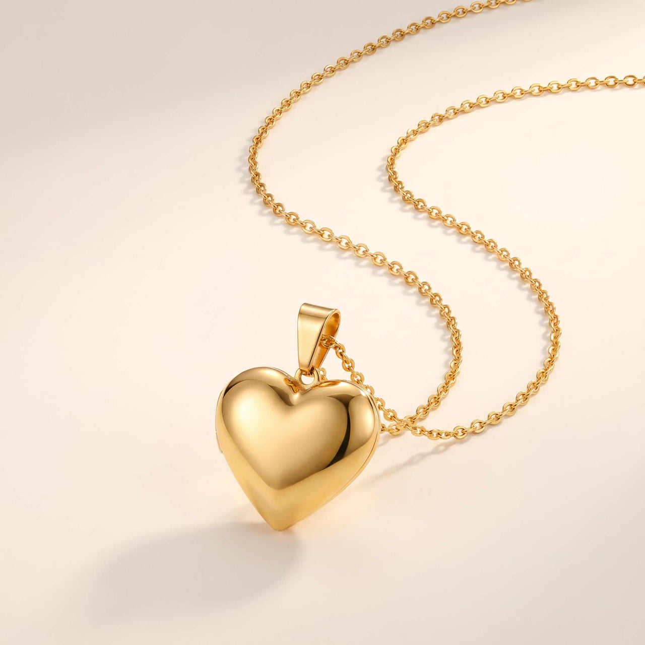 Collier Médaillon Photo Coeur