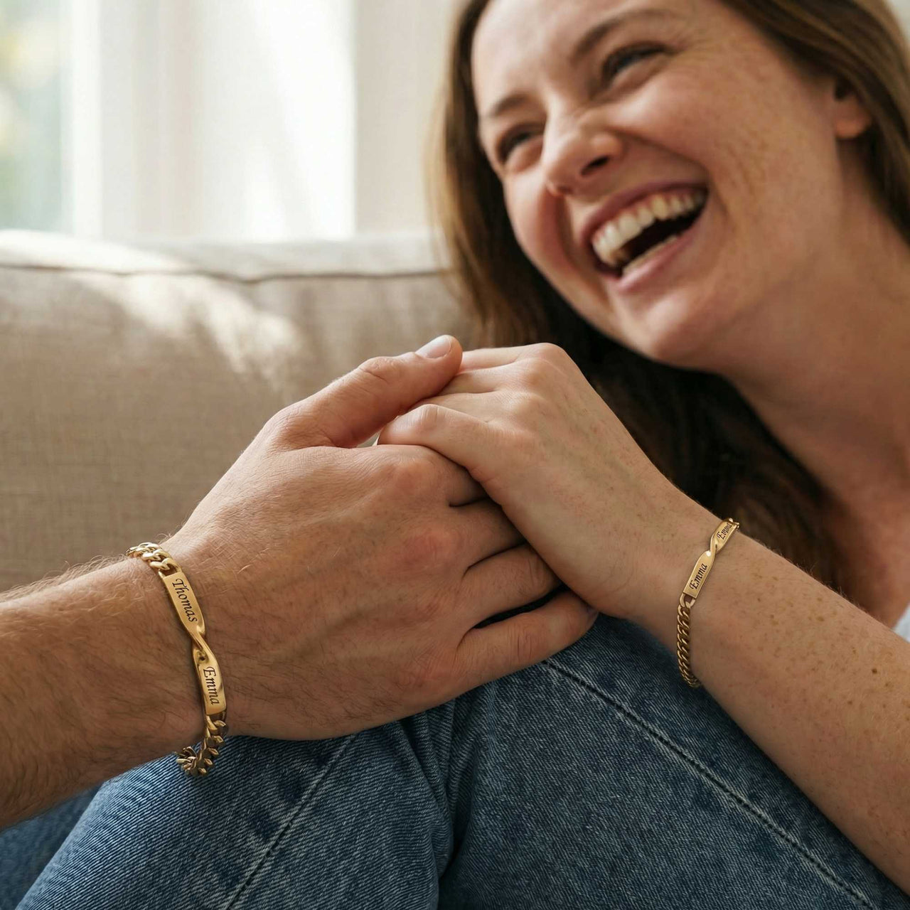 Bracelet Couple Infini