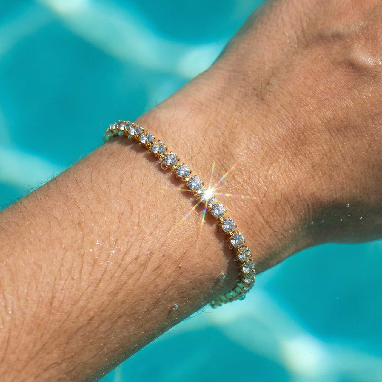 Collier Saona Triple Rangs