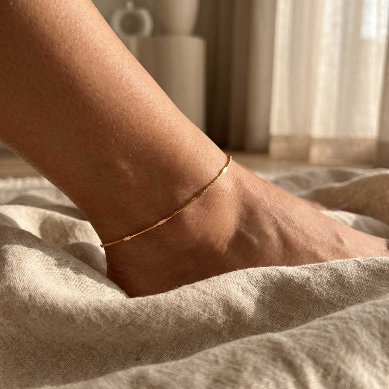 Chaîne de Cheville Sorrento Serpent