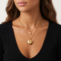 Thumbnail for Collier Médaillon Photo Coeur Love