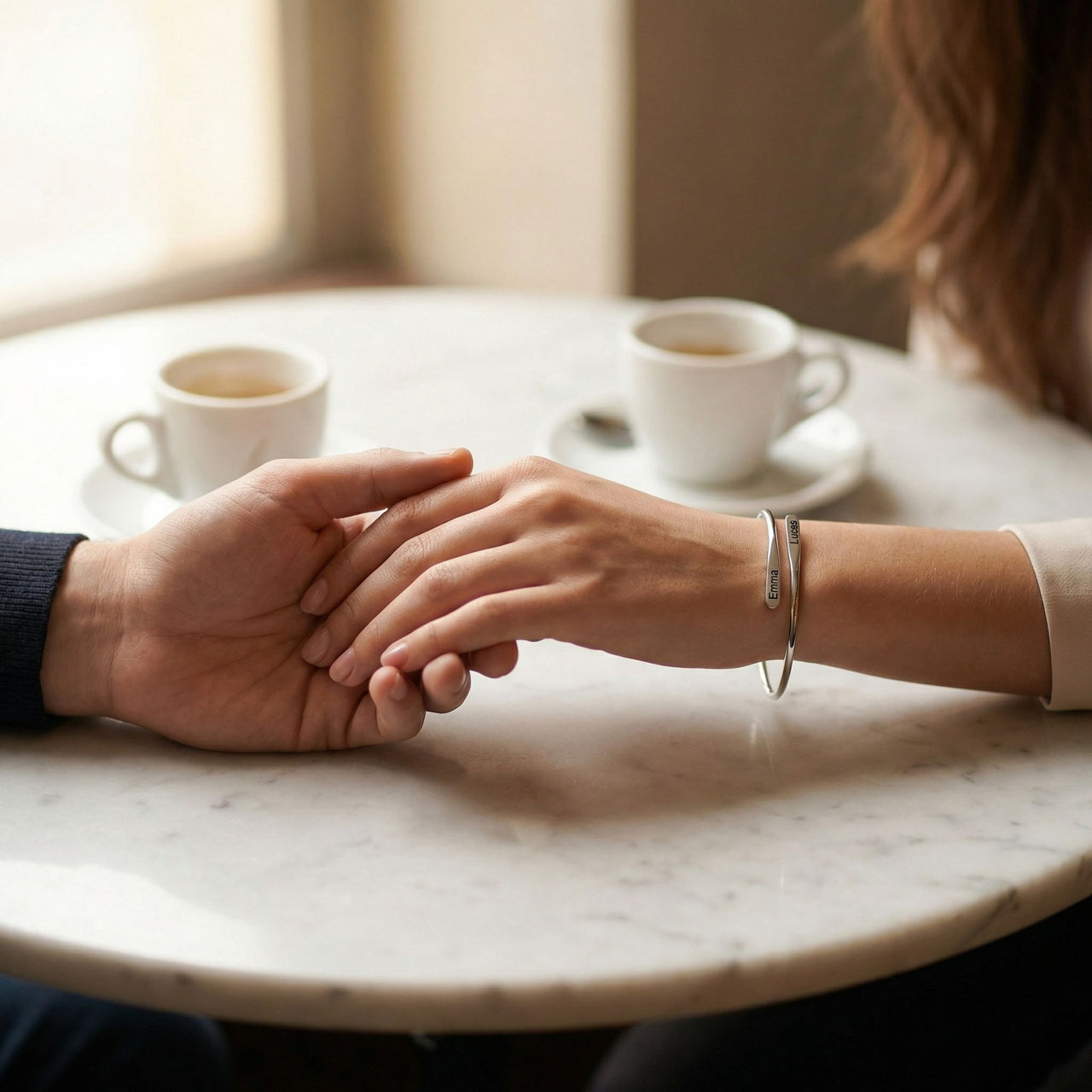 Bracelet Couple Enroulé