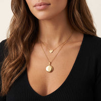 Thumbnail for Collier Médaillon Photo Rond