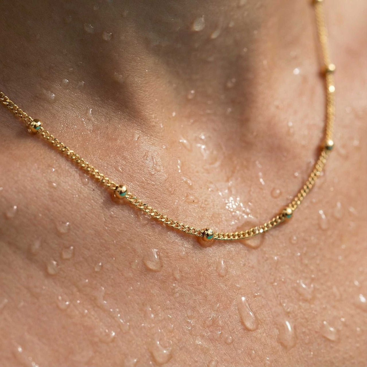 Collier Chaîne Perlée Julia