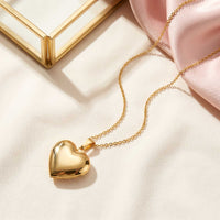 Thumbnail for Collier Médaillon Photo Coeur