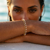 Thumbnail for Bracelet Double White