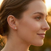 Thumbnail for Boucles d'Oreilles Fleur Cristal