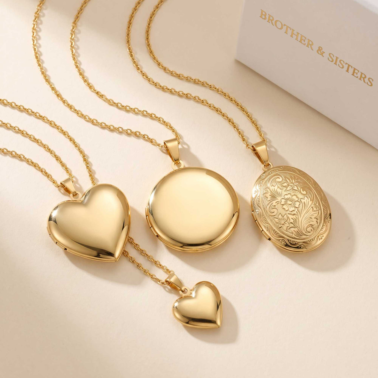 Collier Médaillon Photo Rond