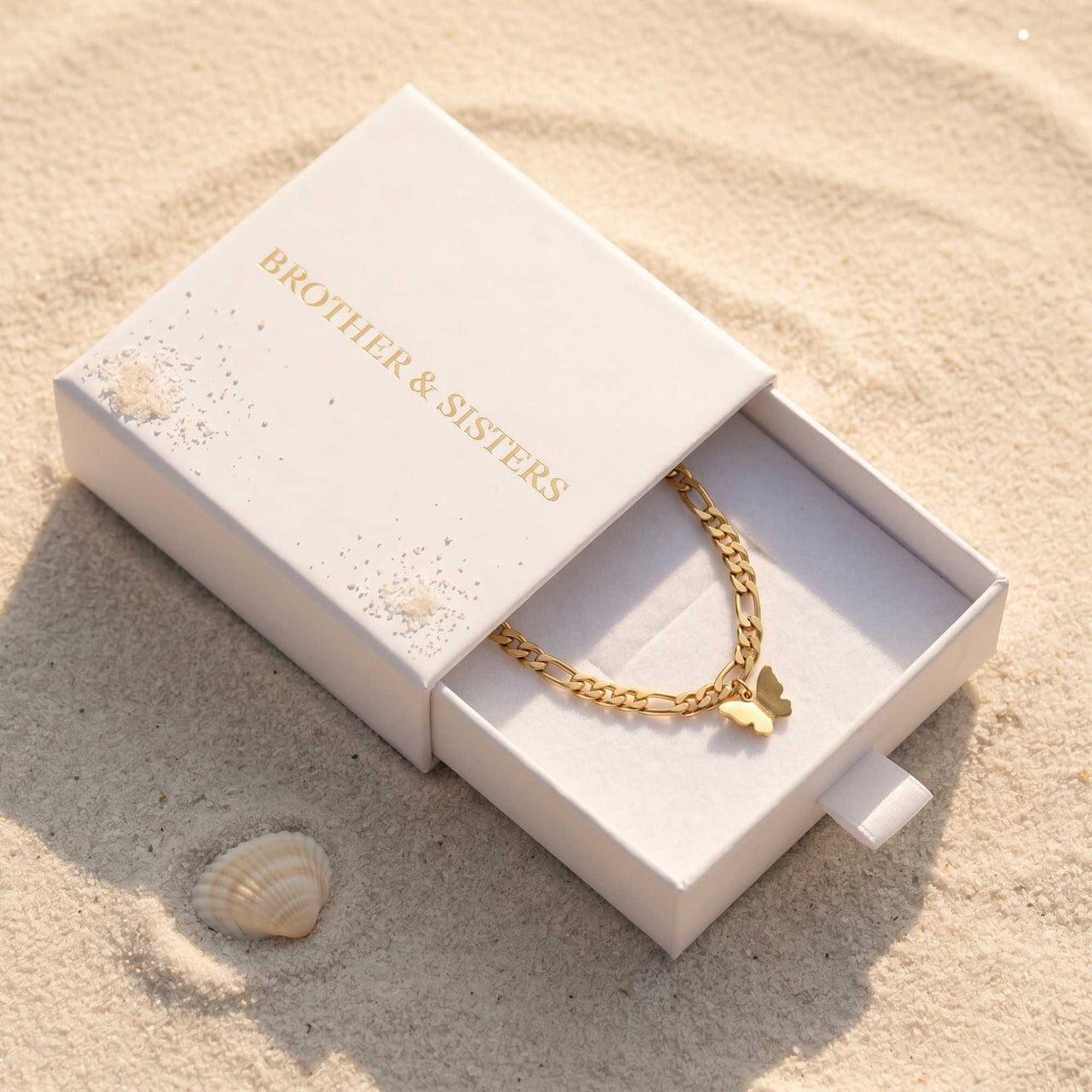 Chaîne de Cheville Figaro Papillon