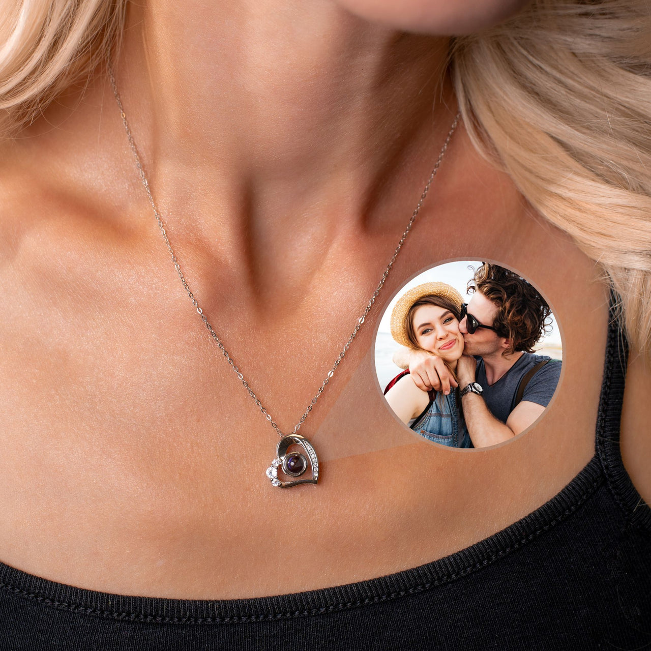 Girlfriend Photo Necklace