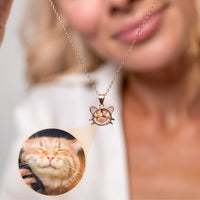 Thumbnail for Meow Photo Necklace