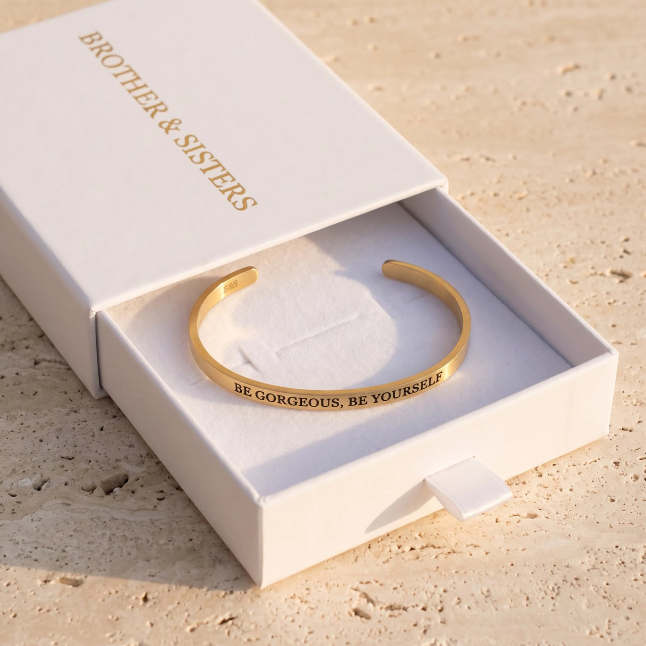 Jonc femme — dans l'écrin cadeau, or | SKU: bgby-rg