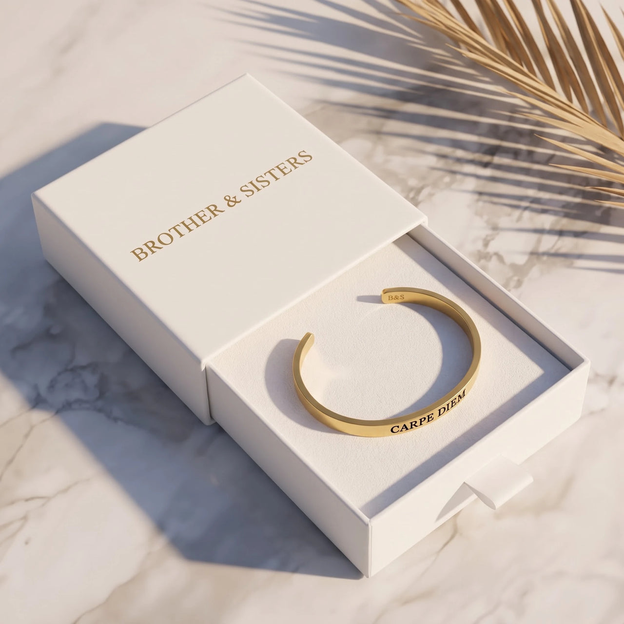 Bracelet carpe diem — dans l'écrin cadeau, or | SKU: cp-rg