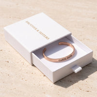Thumbnail for Bracelet citation — dans l'écrin cadeau, or rose | SKU: cp-rg