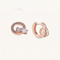 Thumbnail for Créoles or rose — photo produit sur fond blanc, or rose | SKU: 11137578-rose-gold
