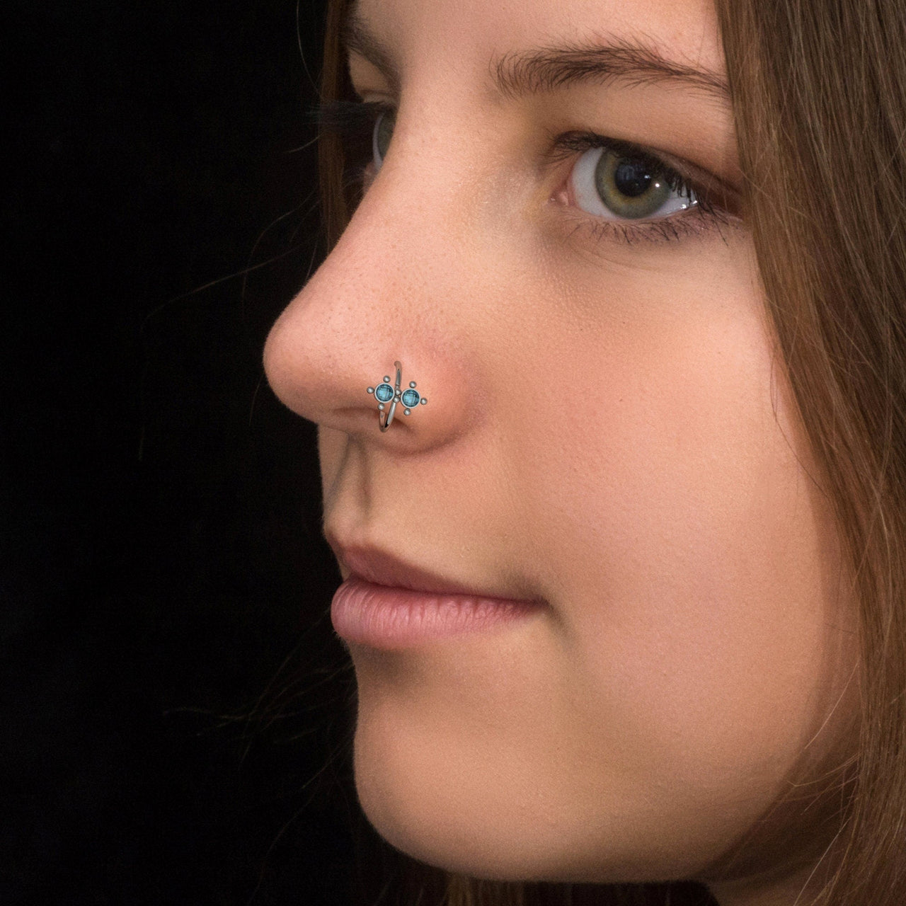 Sunflare Nose Ring