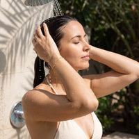 Thumbnail for Bracelet maille — photo portée sous la douche, waterproof, or | SKU: lafinesse