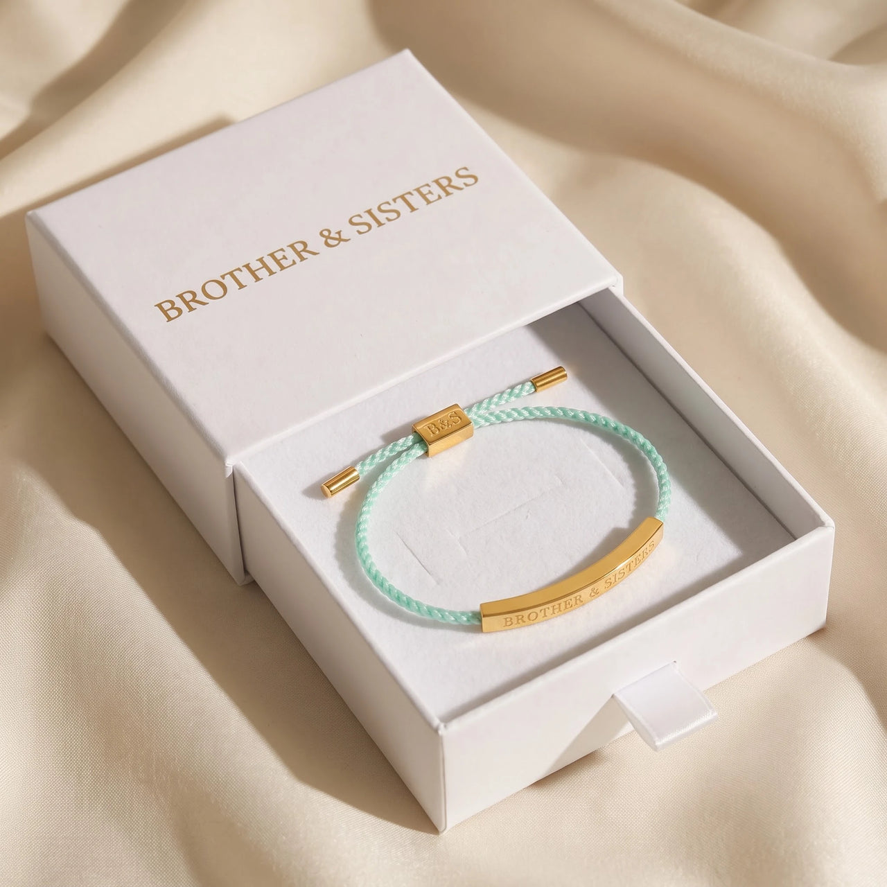 Bracelet cordon — dans l'écrin cadeau, or | SKU: lamenthe-g